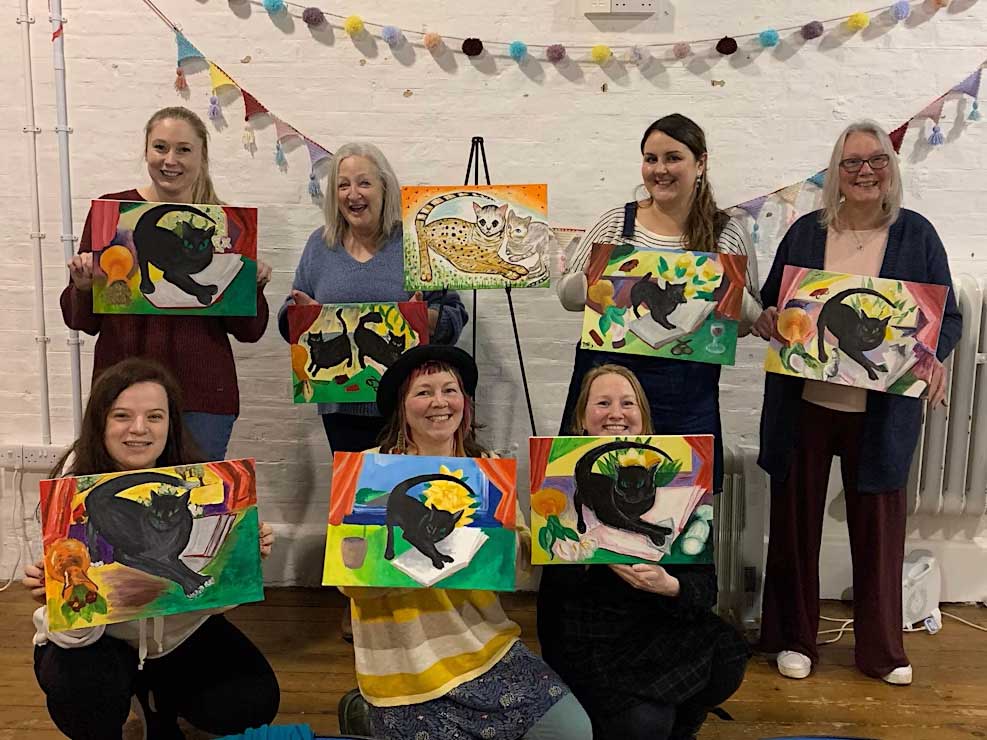A Brush Of Genius Art Class